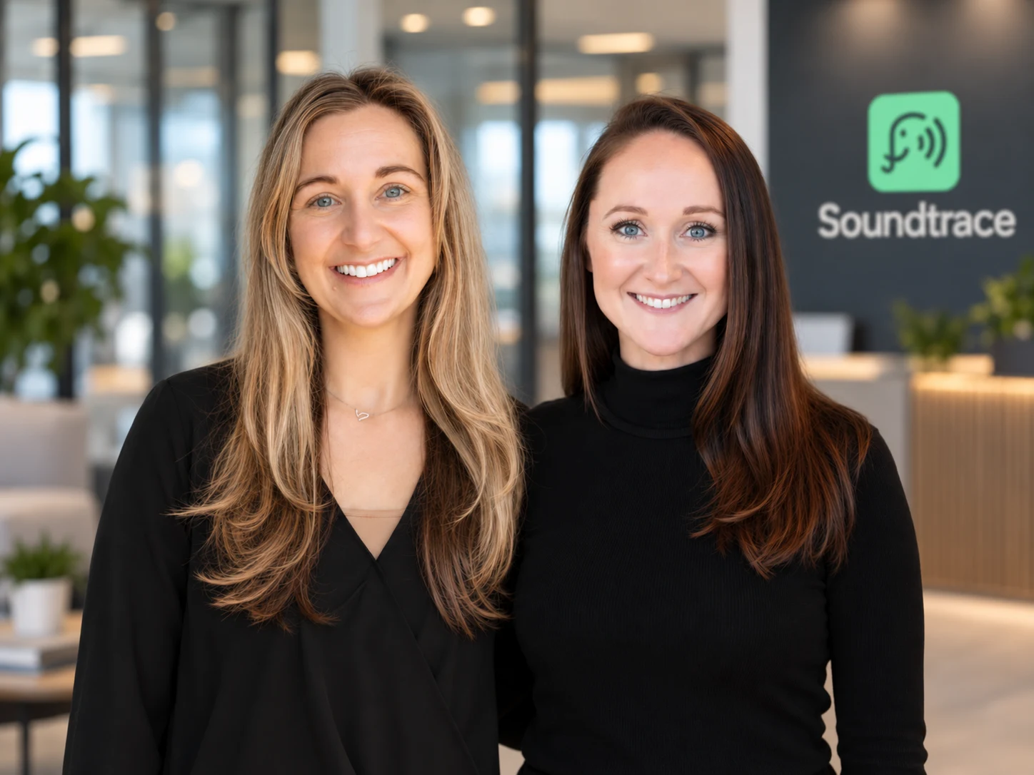Dr. Christi Haynes and Alexa Gough at Soundtrace